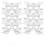 24 Pcs White Paper Blank Mask Diy Masquerade Cosplay Graffiti Material 2