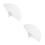 2Pcs Diy Foldable Hand Fan Frame Craft Chinese Style Decorative 4