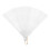 2Pcs Diy Foldable Hand Fan Frame Craft Chinese Style Decorative 3
