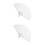 2Pcs Diy Foldable Hand Fan Frame Craft Chinese Style Decorative 8