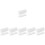 96 Pcs Hook And Loop Strip Fasteners Professional Adhesive For Home 3