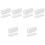 96 Pcs Hook And Loop Strip Fasteners Professional Adhesive For Home 6