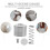 2Sets Hand Flush Valve Metal Replacement Kit for Rv Toilet Efficient 9