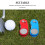 2Pcs Foldable Golf Divot Repair Tool With Ergonomic Handle 9