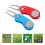 2Pcs Foldable Golf Divot Repair Tool With Ergonomic Handle 10