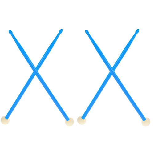 2 Pairs Professional Double-End Drum Sticks For Performance 1