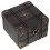 2Pcs Vintage Wooden Treasure Box Keepsake Chest Storage Case 3