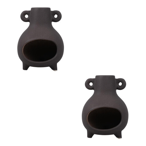2Pièces Support Encens Purifiant Céramique , Cadeau Élégant 1