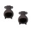 2Pièces Support Encens Purifiant Céramique , Cadeau Élégant 7