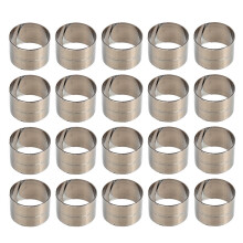 200 Pcs Stainless Steel Tapered Bracelet Blanks For Jewelry Stamping