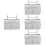 4Pcs Hanging Storage Pouch For Dormitory Bedside Use 6