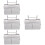 4Pcs Hanging Storage Pouch For Dormitory Bedside Use 7