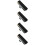4Pcs Professional Pocket Saxophone Abs Mini Vertical Flute Instrument 8