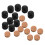 50 Sets Trumpet Water Key Cork Pad For Wind Instruments 3