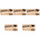 5Pcs Graduation Wood Money Container For Storage 5