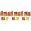 15 Pcs Chinese Seal Stone Chop Calligraphy Tool Material Random Style 6