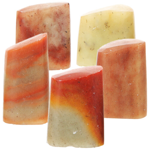 15 Pcs Chinese Seal Stone Chop Calligraphy Tool Material Random Style 2