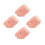 4Pcs Silicone Manicure Practice Foot Model For Acrylic Nail Training Left 7