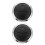 6Pcs Round Black Air Outlet Vent for Bus Rv Durable ABS Material 11