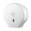 2Pcs Round Roll Paper Holder Wall Mounted Bathroom Tissue Dispenser White 1