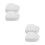 4 Pcs Heart Shaped Foam Cake Dummy For Wedding And Baking Practice 9