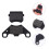 6 Sets Wear-Resistant Atv Front Brake Pads Black 8