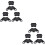 6 Sets Wear-Resistant Atv Front Brake Pads Black 6