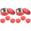 8 Pcs Round Cookie Tins With Lids Candy Gift Boxes Party Containers 4