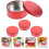 8 Pcs Round Cookie Tins With Lids Candy Gift Boxes Party Containers 11