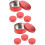 8 Pcs Round Cookie Tins With Lids Candy Gift Boxes Party Containers 9