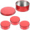 8 Pcs Round Cookie Tins With Lids Candy Gift Boxes Party Containers 3