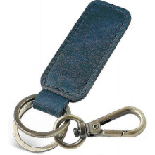 (80283)Genuine Leather Car Keychain, Universal Key Fob Keychain, Leather Key Chain Holder for Men and Women