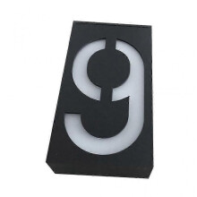 Solar Number 9 Numbers House Number Lights Door Plate Door Numbers 9