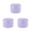 3Pcs Lavender Plastic Denture Case Leak-Proof Braces Organizer Travel 8