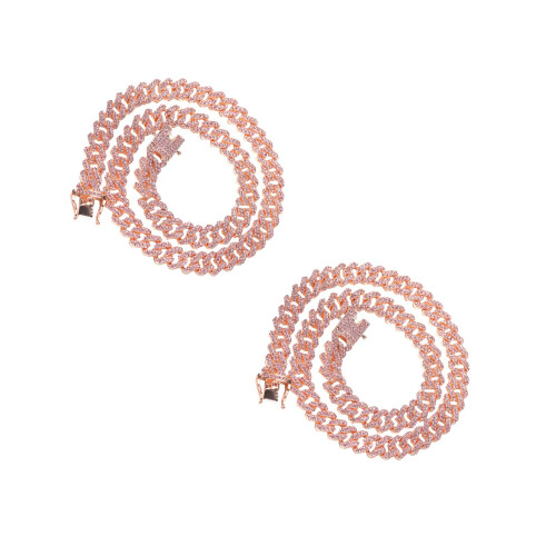 2Pièces Rose En Style Punk 2