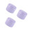3Pcs Lavender Plastic Denture Case Leak-Proof Braces Organizer Travel 10