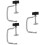 3Pcs Noodle Maker Manual Fixing Clip Pasta Universal Replacement Part 9