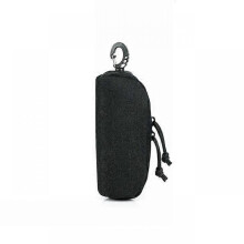 (Black) Outdoor Hunting Sunglasses Case Military Molle Pouch Goggles Storage Box Nylon Hard Eyeglasses Bag
