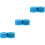 6Stk Pool Filter Ersatzfilter Robust Und Waschbar Blau 5