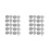 20 Sets Alloy Jeans Fastener Button Replacement 9