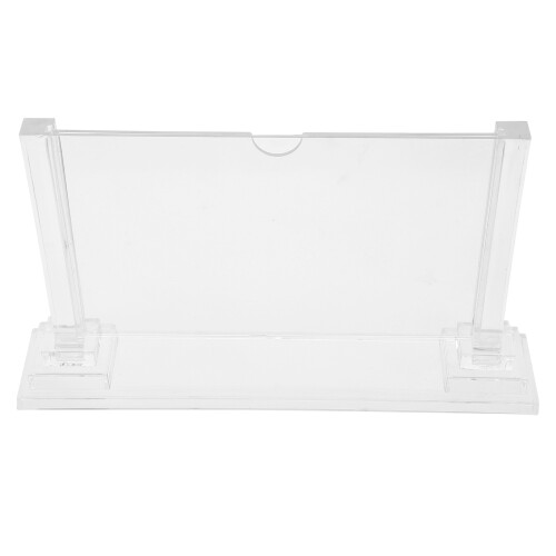 4Pcs Acrylic Double-Sided Desk Name Plate Holder Stand 2