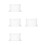 4Pcs Acrylic Double-Sided Desk Name Plate Holder Stand 8