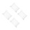 4Pcs Acrylic Double-Sided Desk Name Plate Holder Stand 9