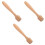 3 Pcs Ice Mallet Wooden Cocktail Muddler Stirring Rod 3