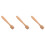 3 Pcs Ice Mallet Wooden Cocktail Muddler Stirring Rod 4