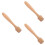 3 Pcs Ice Mallet Wooden Cocktail Muddler Stirring Rod 6