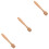 3 Pcs Ice Mallet Wooden Cocktail Muddler Stirring Rod 5
