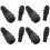16 Pairs Precision C-Type Plastic Steel Quick Connectors Self-Locking 1
