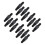 16 Pairs Precision C-Type Plastic Steel Quick Connectors Self-Locking 6