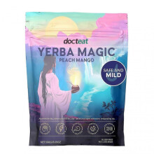 (Peach Mango)Yerba Mate Tea Powder, Flavors, Tea Mate With Prebiotics